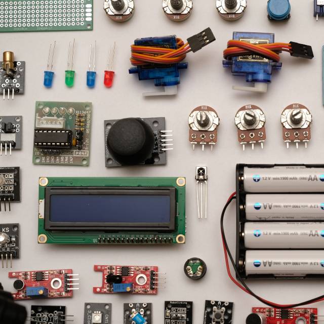 Assortment of componenets